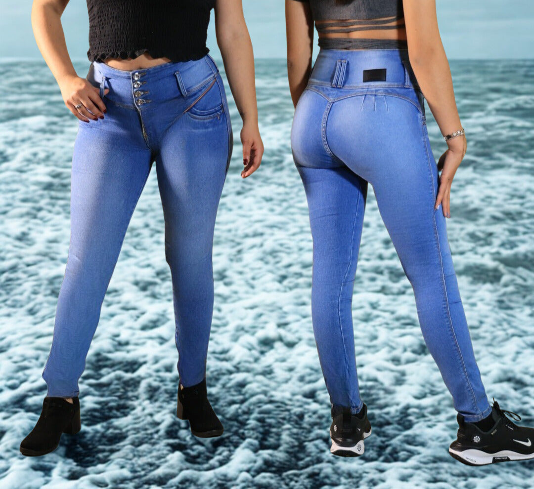 Jeans Licrado          REF. 15431                 Colección. ALE